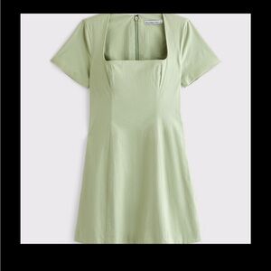 Light green Short Sleeve Dress